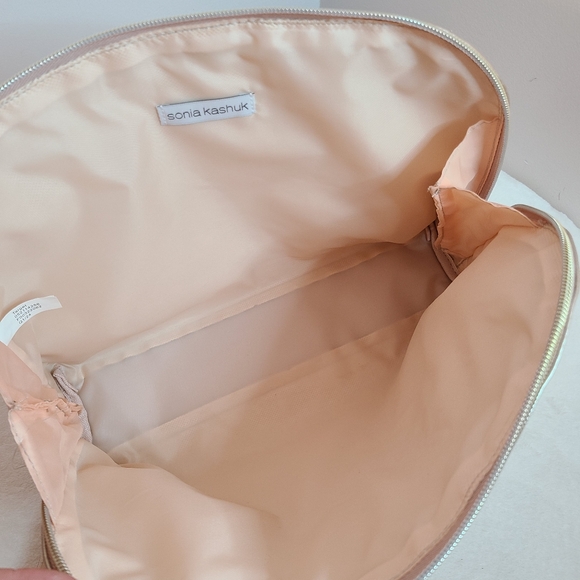 Sonia Kashuk Large Travel Makeup & Toiletry Bag Set - Iridescent Pink - Picture 7 of 9